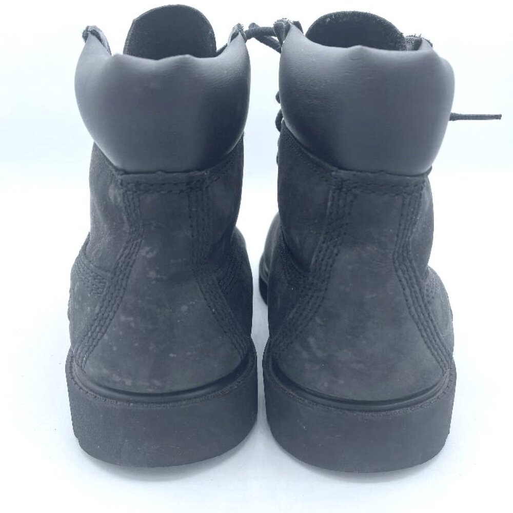 Timberland Kid's Black 6 Inch Premium Waterproof Boots WOMENS Size - 5 - Picture 2 of 6